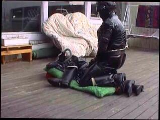 Video 217016101: latex bdsm, latex shemale, latex masturbation, latex outdoor
