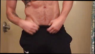 Video 1101913401: gay hunk masturbating, masturbating muscle hunk, muscular gay hunk, muscle hunk handjob, striptease masturbation, hunk posing, gay locker, striptease hd