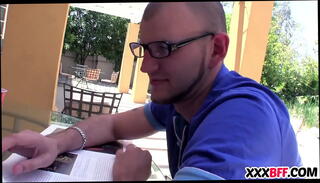 Watch the video about Slutty Study Group Gets Dicked