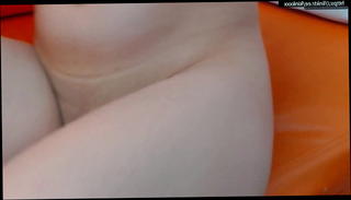 Watch the video about Solo girl is masturbating with a vibrator