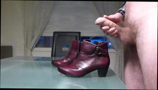 Video 159978401: wife fuck cum, gay man cum, leather boots fucked, wife red