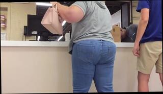 Video 807053104: bbw milf big ass, big booty gilf, blonde gilf, jeans big booty