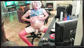 Video 1602163021: sissy crossdresser masturbates, gay sissy crossdresser, mature crossdressers sissys, masturbation cream, masturbation hd