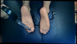 Video 714241003: feet foot fetish toes, whipping bdsm bondage, foot fetish soles toes, bondage amateur bdsm, ass foot fetish, bound whipped, hard bdsm bondage, belt whipping