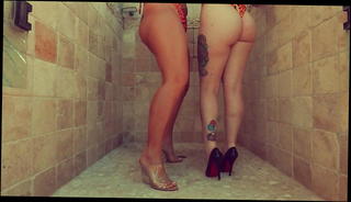 Video 1285808601: amateur milf lesbians, bikini softcore, milf lesbian hd, amateur american milf, lesbian straight, bikini high heels, cream bikini