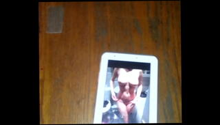 Video 130831975: jerking big cumshot, big tits jerks