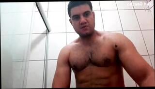 Watch the video about Big dick in the shower