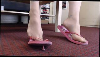 Video 1607535963: feet foot fetish toes, foot fetish flip flop, nylon pantyhose foot, lesbian nylon foot, closeup foot fetish, foot fetish solo, amateur foot fetish, mature lesbians pantyhose, female foot fetish, brunette foot fetish, amateur lesbian women, pink flip flops, tattooed brunette lesbian