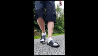 Video 1654301783: nylon pantyhose foot, nylon feet pantyhose, nylon pantyhose fetish, solo male feet fetish, amateur foot fetish, white nylon pantyhose, nylon socks foot, nylon feet shoes, german foot fetish, outdoor foot fetish