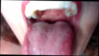 Watch the video about 878 Giantess type fantasy putting a tiny guy in my mouth