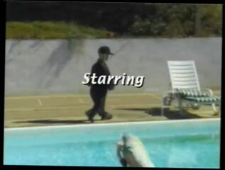 Watch the video about Rosy Rocket has some poolside joy with a midget!!