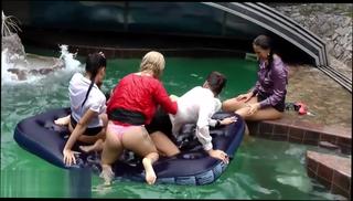 Video 828928604: fetish blonde milf, pool gangbang, reverse gangbang, blonde milf outdoor, blonde brunette milfs, hd brunette milf