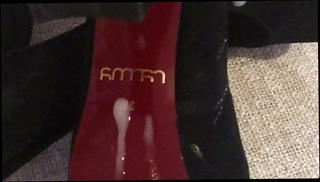 Video 1506396601: gay man cum, sexy cumshot, high heels cum, sexy soles, sexy red, cum hd