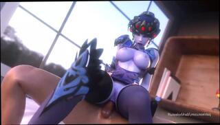 Watch the video about Widowmaker Getting Fucked In Her Tight Ass