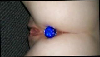 Watch the video about My girlfriend experiments with an anal plug