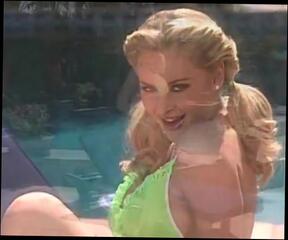 Watch the video about Zdenka podkapova - green bikini