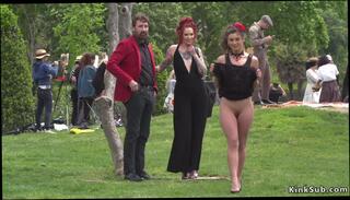 Video 771690404: bondage rope tied, mistress bondage, rope master, naked slave, slaves butt, spanish mistress, public bondage, hot rope, park naked