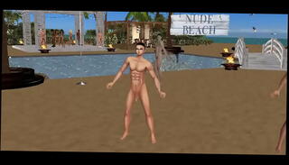 Video 1623064895: naked nude dance, nude beach, naked warm