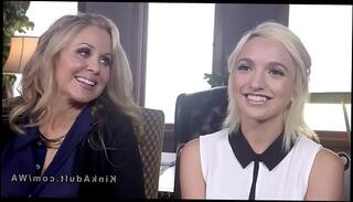 Watch the video about Tied up blonde got anal strap on