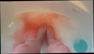 Video 1592268773: milf feet solo, male feet foot, foot bath, foot shaving