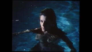 Video 1089168505: sexy skinny girl, sexy topless girl, boobs topless, topless swimming, topless pool, brunette topless