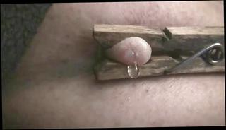 Video 401447601: nipple clamps, sissy nipple, bdsm nipple, gay bdsm, man bdsm, hd bdsm
