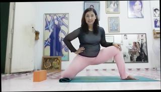 Video 384772504: latex milf, yoga milf