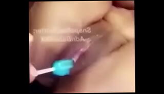 Watch the video about My pussy eat ice cream