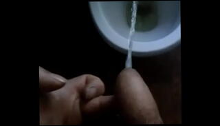 Video 1228789095: pee piss urine, pissing toilet, piss desperation, long piss