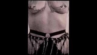 Video 1446795103: chain nipple clamps, tits milf solo, milf amateur fetish, milf solo female, natural tits amateur milf, tits milf mom, boobs amateur milf, titted lingerie milf, tied clamped, milf slow, tit ties bouncing