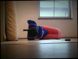 Video 903495303: bondage amateur bdsm, self bondage hogtie, solo bondage, amateur solo male, self bondage tied, spandex bondage, bondage legs