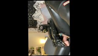 Video 1568925063: latex catsuit masturbation, latex fetish babe, fetish solo masturbation, horny amateur fetish, solo toy orgasm, horny solo female, fucking