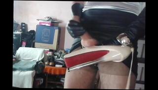 Video 258145901: latex cum, latex cock, latex shemale, latex masturbation, latex amateur, latex high heels, latex lingerie, latex big