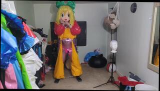 Video 1611523863: fetish solo masturbation, sissy bondage, latex bondage, solo amateur trans, solo masturbation toy, cosplay bondage