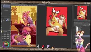 Video 1607499403: cartoon furry, male furry, solo male