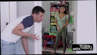 Watch the video about Tiny Asian Stepsister Doing Everything for Going Viral | Myles Long | Clara Trinity