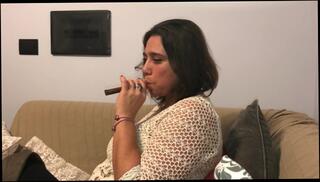 Video 350143603: fetish solo, amateur solo female, cigar fetish, double