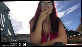Video 759154403: pov solo teen, smoking fetish pov, pov solo female, amateur teen babe solo, pov amateur big tit, teen sensual solo, amateur public pov, fetish smoking cigarette, red head pov, pov 60fps, haired pov, amateur large