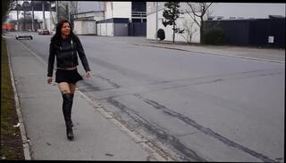 Video 145065104: slut dressed, black slut, german toys, toys outdoors, public toying, toy hd