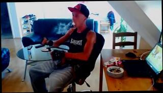 Video 356812345: smoking wanking, gay smoking, wank time