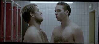 Video 912309804: caught showering, gay hunk masturbating, gay locker