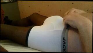 Video 110693601: amateur gay, gay panty, masturbating panties