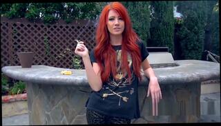 Video 804570904: elle alexandra, smoking solo, solo female, solo hd