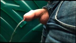 Video 302305601: pee gay, public outdoor peeing, man peeing
