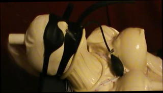 Video 1534940401: bondage slave domination, latex bondage slave, master dominate slave, gay domination slave, bondage slave training, dominant couple, hungarian couple