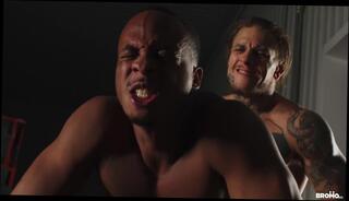 Video 1046320704: bareback interracial gay sex, gay bareback hunk, hard cock face, cock help