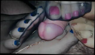 Video 1599118971: nylon pantyhose foot job, nylon feet foot job, double pantyhose foot job, girl nylon feet, nylon stockings foot job, foot job toy, nylon cock, straight guys feet, silicone toy