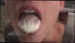 Video 61710901: lelu love, femdom whipping, solo femdom, whipping amateur, amateur solo hd, solo straight, eating whipped cream, giantess femdom, home femdom, funny amateur