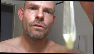 Video 1220174001: condom cum eating, gay condom