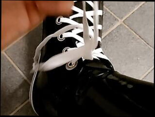 Video 1617936471: crossdresser femboy sissy, twink sissy femboy, fetish crossdresser sissy, gay sissy boy crossdresser, latex toe socks, latex hd, sweat fetish, nasty